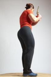 ANGELINA STANDING POSE WITH GUN